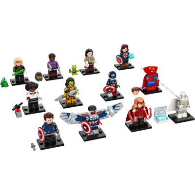 LEGO MINIFIGS Marvel Studios (Complete Series de12 Complete Minifigure Sets) 2021